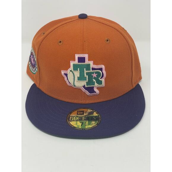 NEW ERA 59FIFTY CACTUS FRUIT TEXAS RANGERS ARLINGTON PATCH FITTED HAT SZ 7 3/8 - Picture 1 of 4